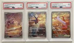 PSA 9 POKEMON SURGING SPARKS CONNECTING ART LATIOS 203 LATIAS 239 MESPRIT 204 - Image 1