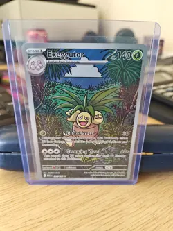 Pokemon Exeggutor TCG Mega Evolution Holo Card 135/132 Illustration Rare - Image 2