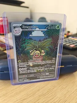 Pokemon Exeggutor TCG Mega Evolution Holo Card 135/132 Illustration Rare - Image 4