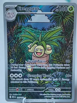 [AUS] Pokemon TCG English Exeggutor 135/132 Mega Evolution Illustration Rare - Image 1