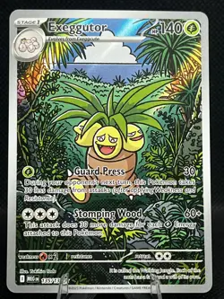 Pokemon TCG Mega Evolution Exeggutor 135/132 Illustration Rare - Image 1