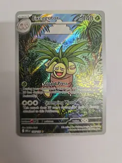 Pokemon Exeggutor TCG Illustration Rare Mega Evolution Card 135/132 - Image 1