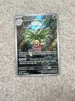Pokemon TCG Exeggutor 135/132 Illustration Rare Mega Evolution - Image 1