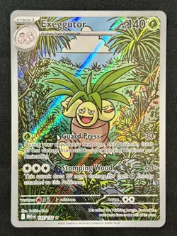 Pokemon Exeggutor TCG IR Illustration Rare Mega Evolution Card 135/132 NM - Image 1