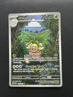 Pokemon Exeggutor TCG Illustration Rare Mega Evolution Card 135/132 - Image 1