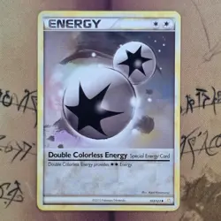 Double Colorless Energy 103/123 Heartgold & Soulsilver Regular NM Pokemon Card - Image 1