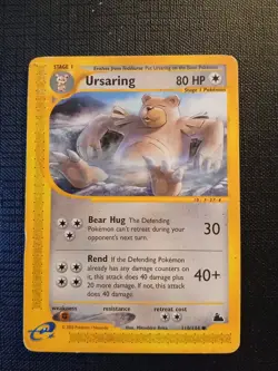 Skyridge Ursaring Old Pokemon Card 2003 110/144 - Image 1