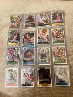 One Piece TCG - Lot 16 Cards - SR / R - Image 1