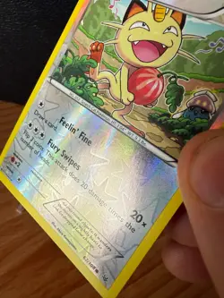 Pokemon Card - XY: Roaring Skies 67/108 - MEOWTH (reverse holo) - NM/M - Image 3