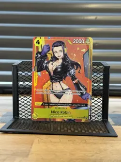 One Piece CCG TCG Nico Robin ST29-009 Alt Art English Card Egghead - Image 1