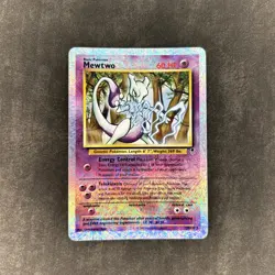 Pokemon TCG Mewtwo Reverse Holo Card 29/110 Legendary Collection - Image 1
