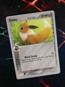 LP Pokemon (WC-2007) EEVEE Card EX DELTA SPECIES Set World Championships 68/113 - Image 1