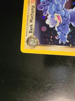 Pokemon Dark Machamp Holo Rare TCG Card 10/82 - Image 4