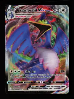 Cramorant VMAX 055/072 Holo VMAX Rare Shining Fates Pokemon Cards - Image 1
