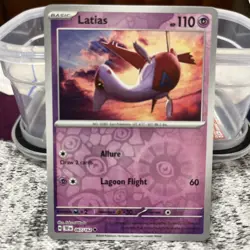 Latias 067/162 Reverse Holo Pokemon Card - Image 1