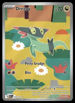 Pokemon Cards Dreepy 247/217 Ascended Heroes Illustration Rare NM *3 - Image 1
