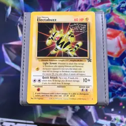 Electabuzz 2 Black Star Promo - MP Pokemon Card - Image 1