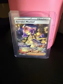 Acerola's Mischief Sir 183/132 Pokemon Mega Evolution English Card - Image 1