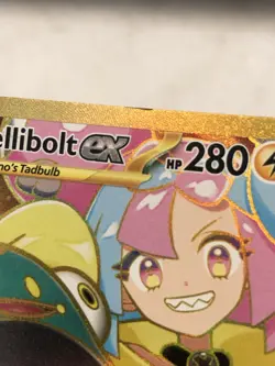Pokemon TCG Ionos Bellibolt ex 188/159 Journey Together Gold Hyper Rare Card NM - Image 5