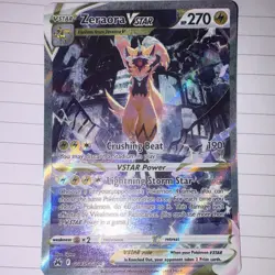 Pokemon TCG Zeraora VSTAR GG43/GG70 Crown Zenith Galarian Gallery Holo ENG 270HP - Image 1