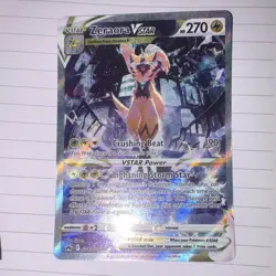 Pokemon TCG Zeraora VSTAR GG43/GG70 Crown Zenith Galarian Gallery Holo ENG 270HP - Image 2