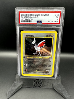 2000 Pokemon Neo Genesis Skarmory Holo 1st Edition PSA 5 - Image 1