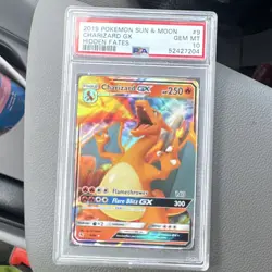 Pokemon Charizard GX Hidden Fates 9/68 PSA 10 Full Art Holo Ultra Rare - Image 1