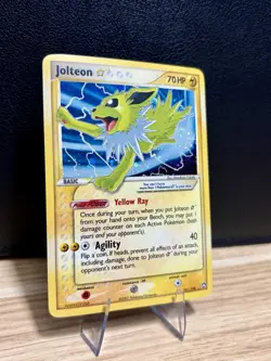 2007 POKEMON JOLTEON HOLO GOLD STAR EX POWER KEEPERS#101 - Image 3