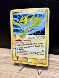 2007 POKEMON JOLTEON HOLO GOLD STAR EX POWER KEEPERS#101 - Image 4