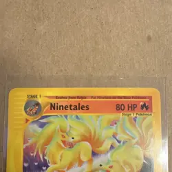 Pokemon Aquapolis Ninetales 025/147 Rare Regular 80HP Eng 2002 - Image 4