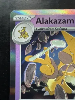 Pokemon Alakazam Prerelease Promo 003 Stamped Mega Evolution (NM) - Image 2