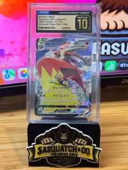 Pokemon TCG CGC Pristine 10 Blaziken VMAX 217/184 Character Super Rare - Image 1