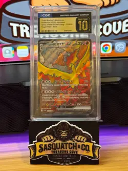 Pokemon TCG CGC Pristine 10 Team Rocket's Moltres 112/098 Super Rare - Image 1