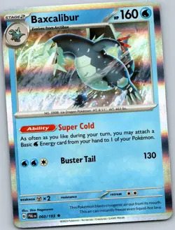 Pokemon Baxcalibur - (Cosmos Holo) 060/193 Promo NM - Image 1