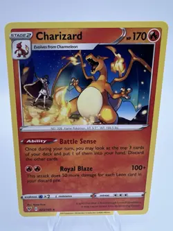 Pokemon TCG Charizard #025/185 Vivid Voltage Non-Holo NM - Image 1