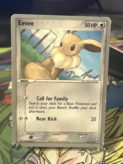 Eevee 69/113 Common World Championship Decks Pokemon Moderately Played - Image 1