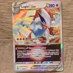 Lugia VSTAR 139/195 NM+ Ultra Rare - Silver Tempest - Pokemon TCG 2022 - Image 1