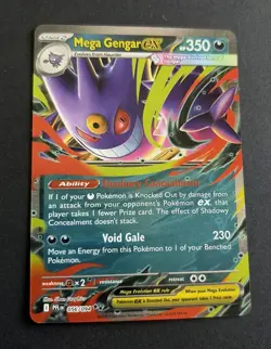 Mega Gengar EX 056/094 Double Rare Pokemon Phantasmal Flames MINT🔥🔥 - Image 1