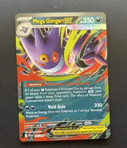 Mega Gengar EX 056/094 Double Rare Pokemon Phantasmal Flames MINT🔥🔥 - Image 2