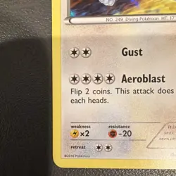 Pokemon Lugia Holo Black Star Promo XY156 Pokemon Promos 120 HP Basic 2016 - Image 5