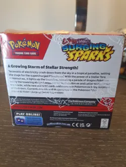 Pokemon TCG Scarlet & Violet Surging Sparks Booster Box Pokemon Center - Image 3