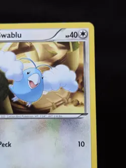 Swablu 105/124 Dragons Exalted English Pokemon **Additional Rainbow Ink Error** - Image 5