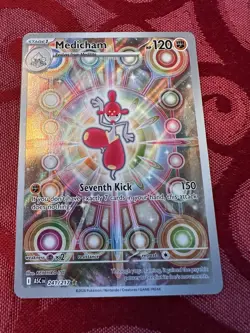 Medicham 241/217 Illustration Rare Ascended Heroes Pokemon TCG Mint NM - Image 1