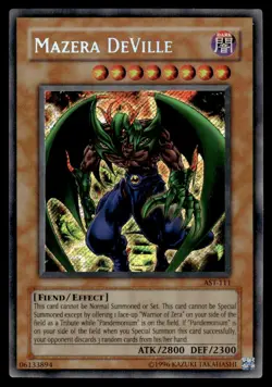 1996 Yu-Gi-Oh konami Mazera Deville - Image 1