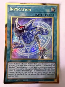 Yugioh - Invocation - Premium Gold - 1st - MGED-EN044 - NM - Image 1