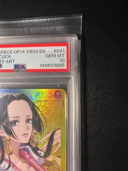 Boa Hancock - OP14-EB04 EN - Alternate Art - PSA 10 - Image 4