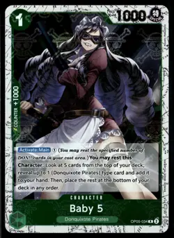 Baby 5 () (Jolly Roger Foil) OP05-034 R One Piece Premium Booster -The Best- NM - Image 1