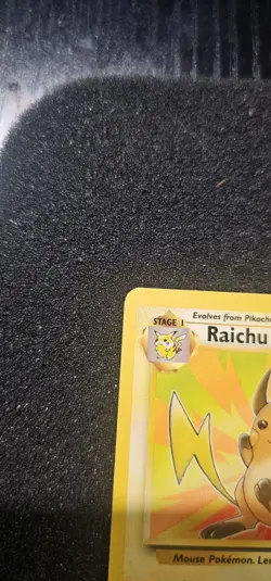 Raichu No.29/62 Fossil Set Pokemon Card Non Holo 1999 LP - Image 3
