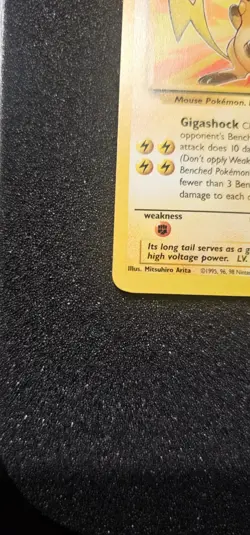 Raichu No.29/62 Fossil Set Pokemon Card Non Holo 1999 LP - Image 5