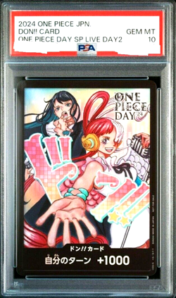 PSA 10 One Piece Card Don Card One Piece Day 2 2024 Limited Promo Japanese DHL - Image 1